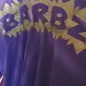 Nicki Minaj purple t-shirt